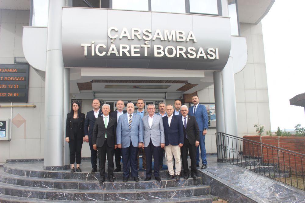 Samsun TSO Başkanı Murzioğlu'ndan Başkan Yılmaz'a Ziyaret